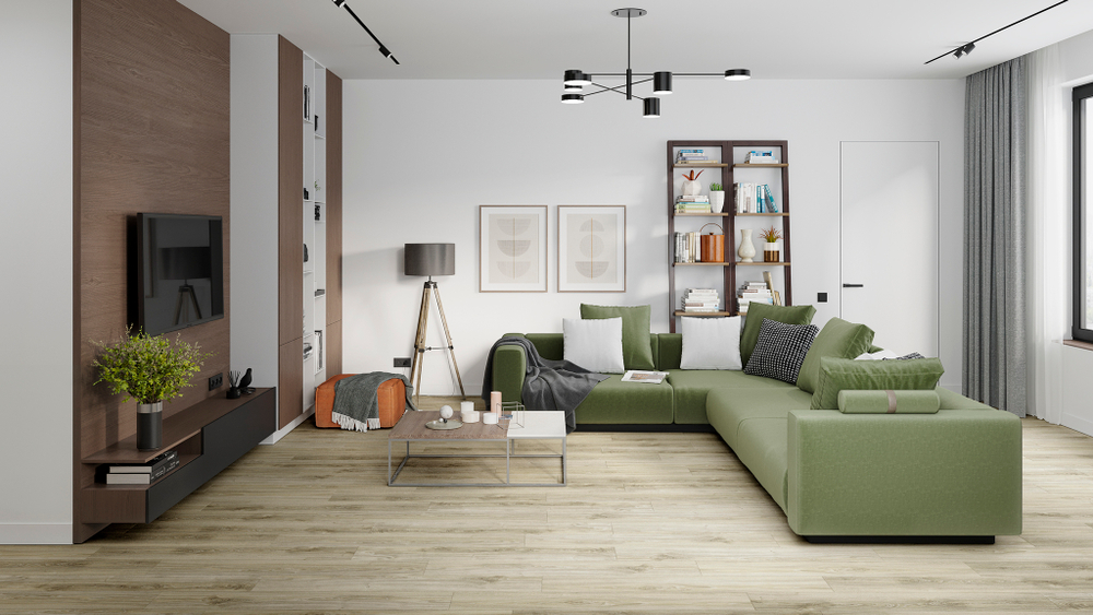 LVT-плитка Damy Floor SL3739-3-LVT Дуб Белый