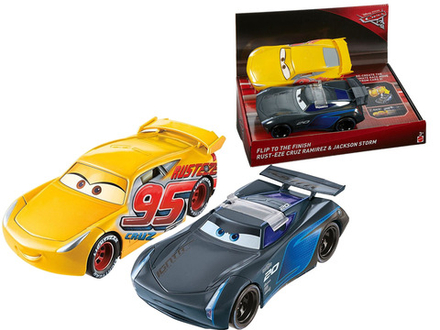 Набор из 2 автомобилей Mattel Disney Pixar Cars 3  Flips Race FCX95