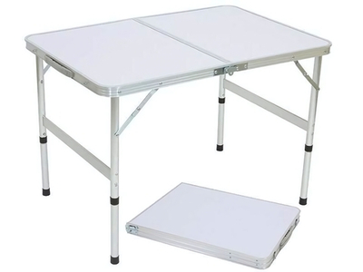 Стол складной TD-02 90*60*60cм алюминий, мдф
