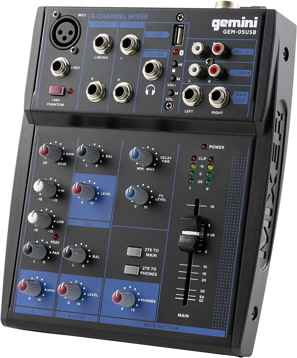 Микшер GEMINI GEM-05USB