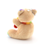 Игрушка мягкая брелок Медведь в шарфике, 4 микс, 8,5 см