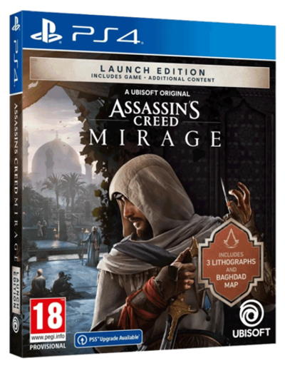 Игра Assassin’s Creed Mirage Launch Edition (Русские субтитры) для PlayStation 4