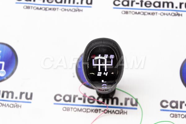 Ручка КПП Веста с белой LED-подсветкой с надписью Lada (тросик)