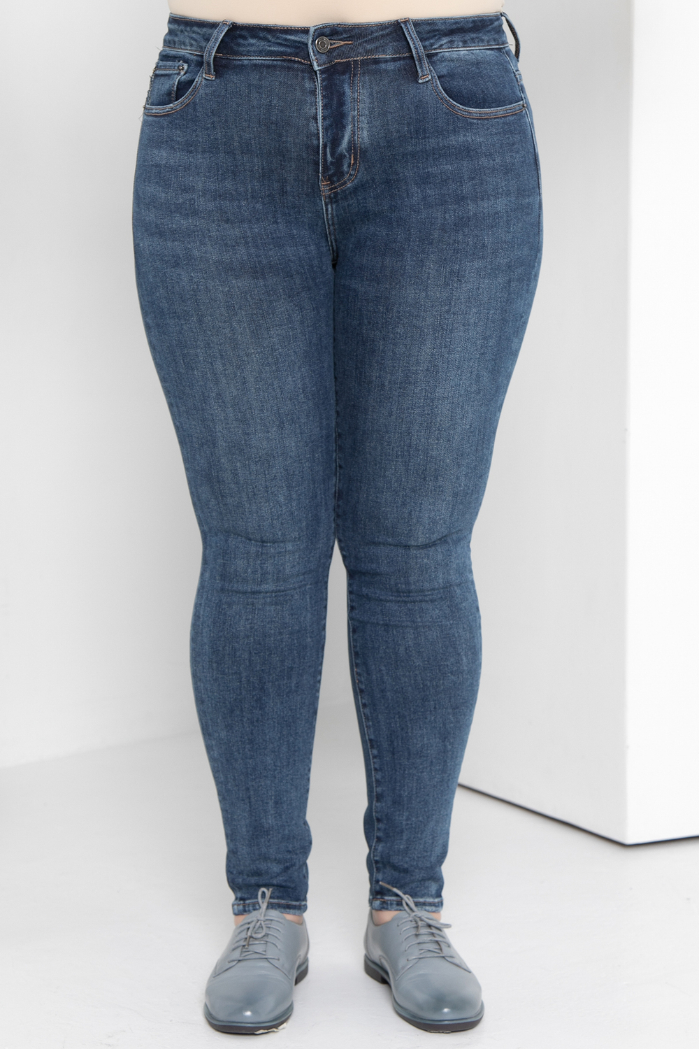 6085 Брюки джинсовые