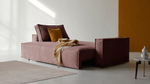 Диван Софт 3 Cilium Coral 240*94*80 см, Розовый Вельвет Еврокнижка Фиеста