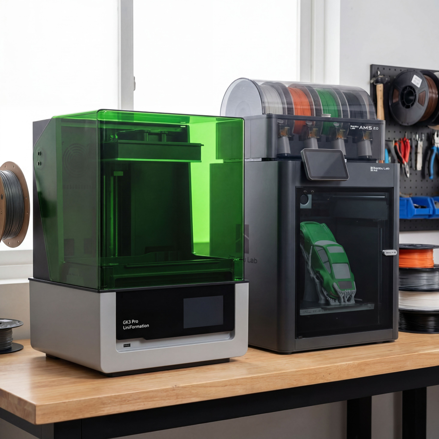 LCD/SLA или FDM-печать: что подойдет именно вам