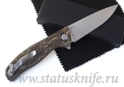 Нож Широгоров Ф3 RWL 34 Микарта Питон 3D подшипникифотография - 2