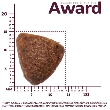 Сухой корм AWARD PFB HYPO для взрослых собак всех пород с белой рыбой с добавлением брокколи, сельдерея и семян льна 15кг