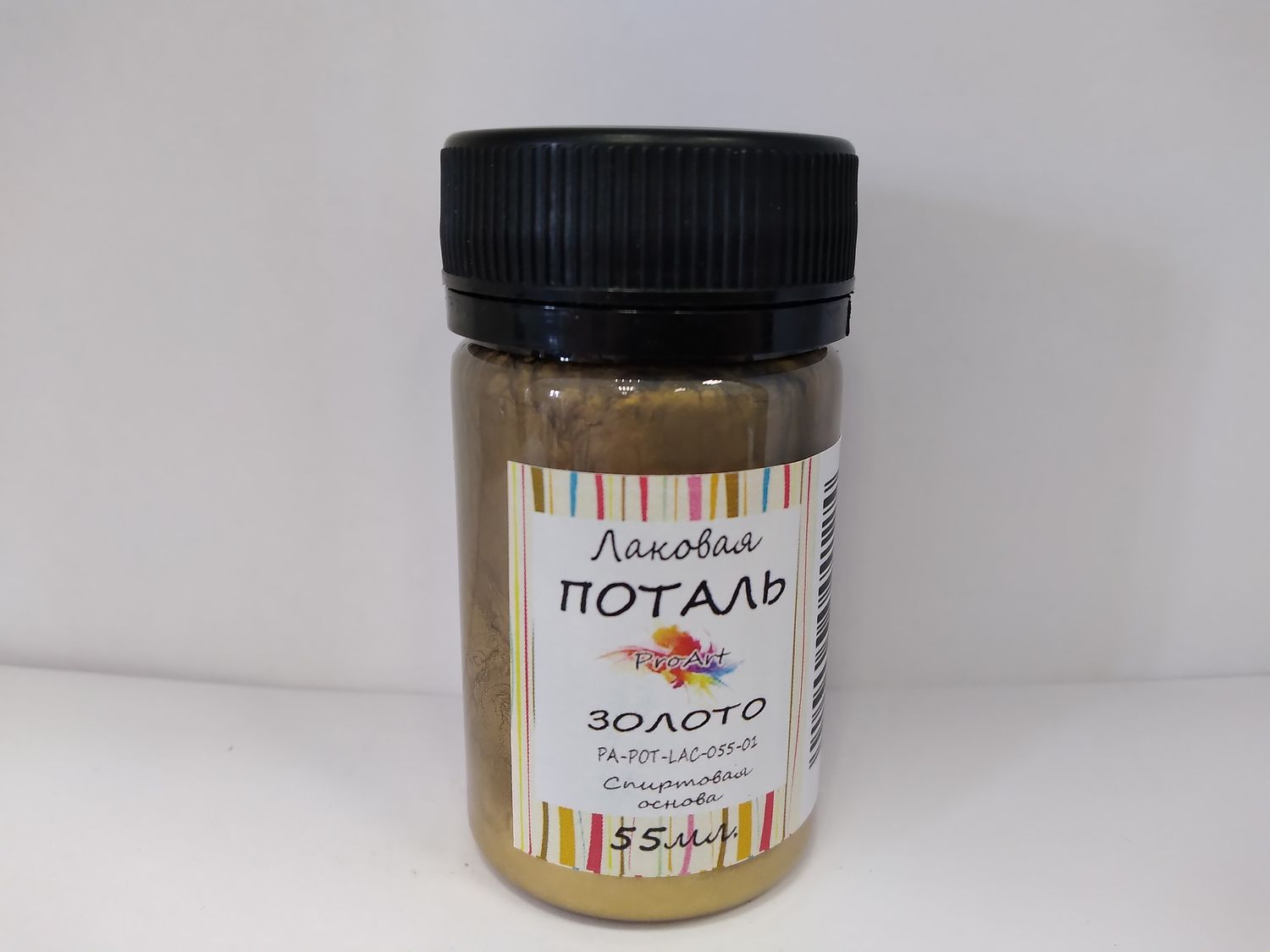 лаковая поталь золото ,55мл, proart
