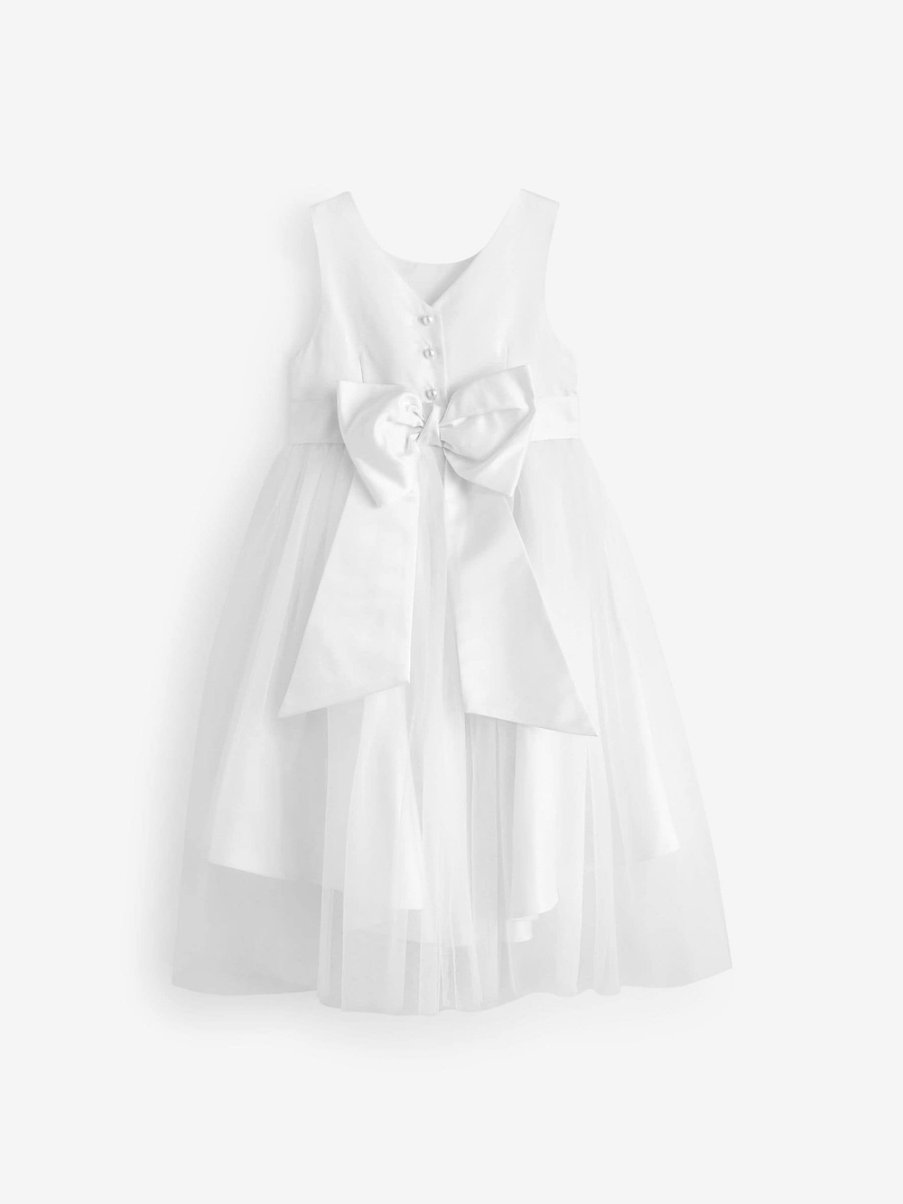 Платье для девочки Next 721-238, Белый