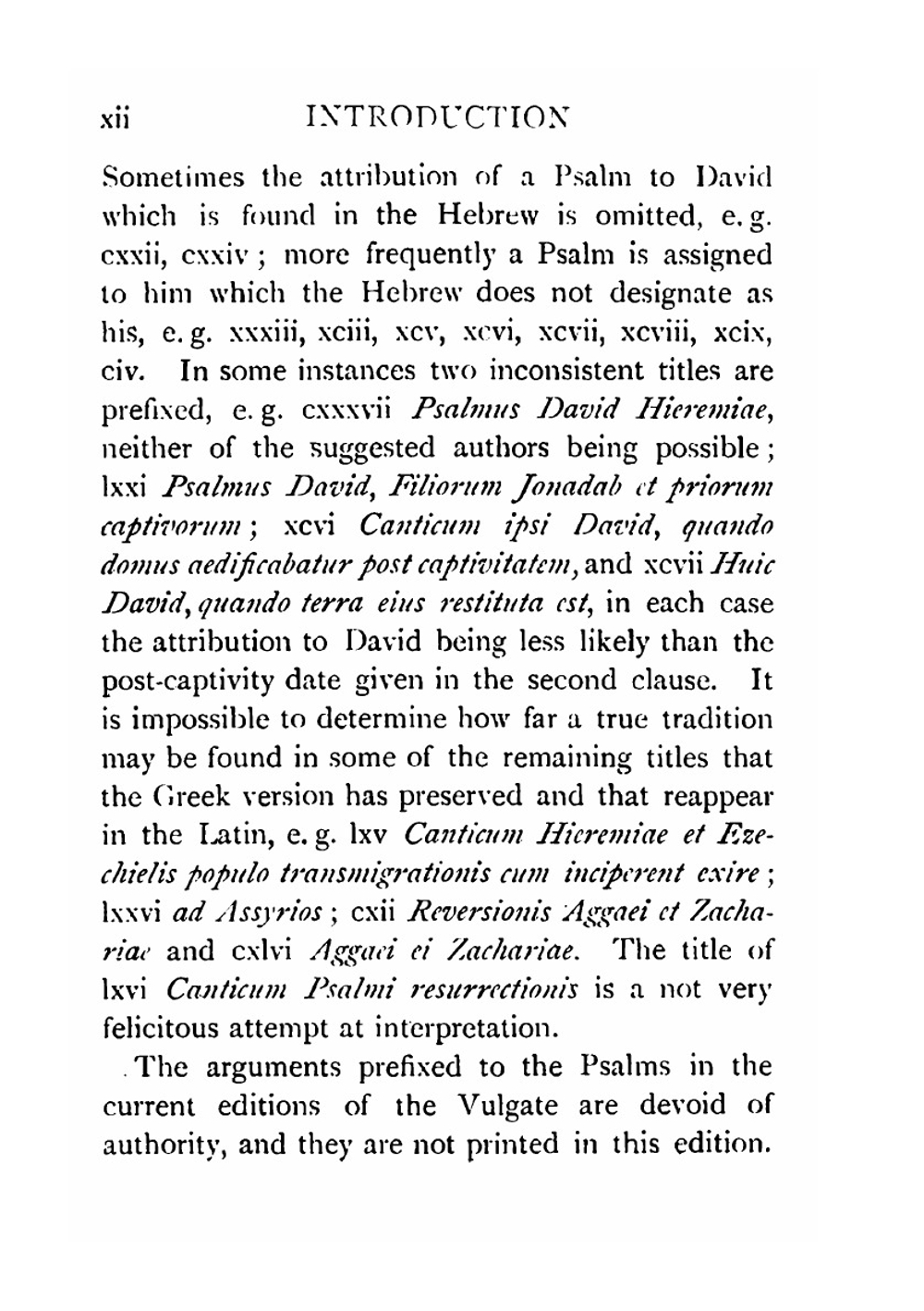 The psalter in latin and english | J.H. Bernard