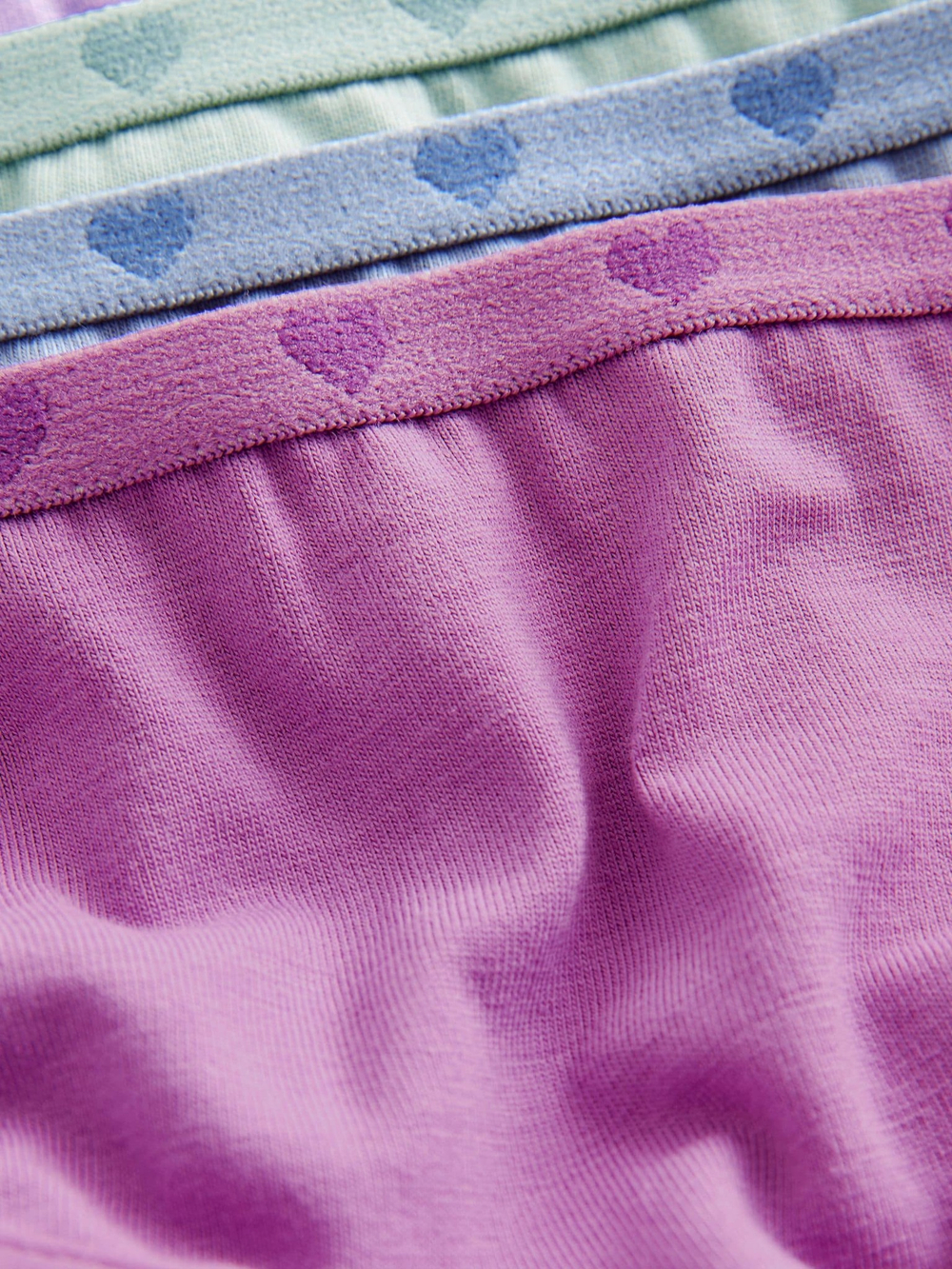 Трусы для девочки Next 340-664, 7 шт., Розовый, Сиреневый, Салатовый