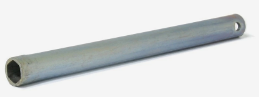 Ключ свечной трубка 21 длина 270мм с резинкой 7919дл