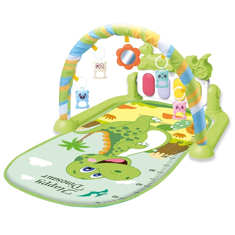 Коврик Levatoys MK996 Динозаврик с игрушками на дугах в кор.