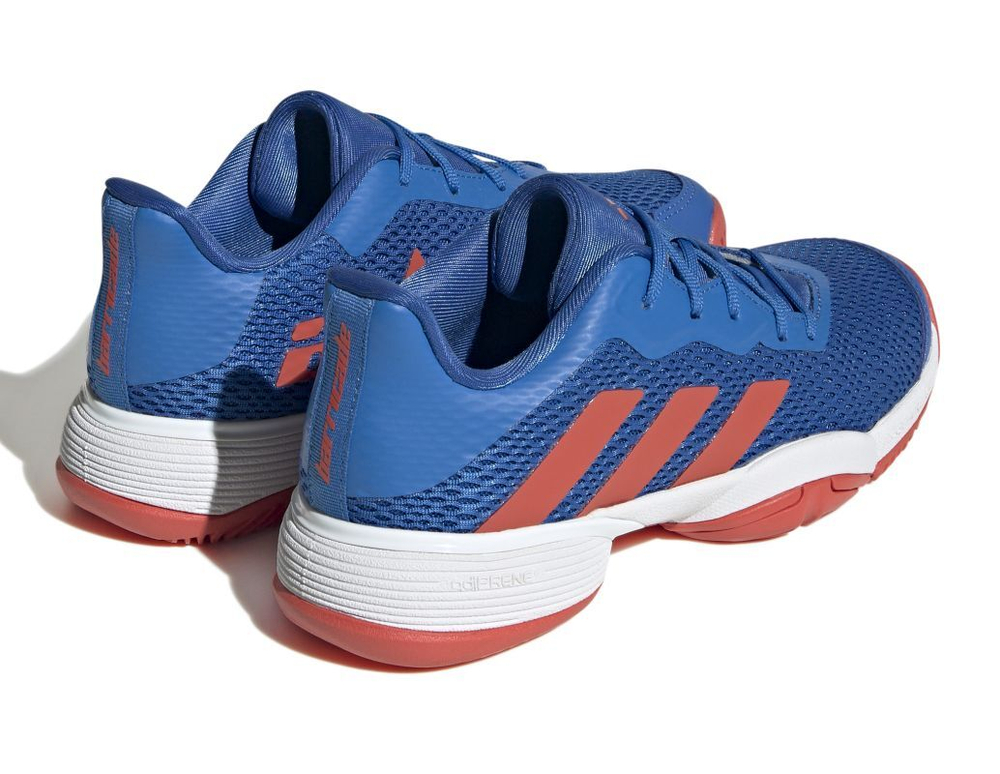 детские Кроссовки теннисные Adidas Barricade - bright royal/bright red/cloud white