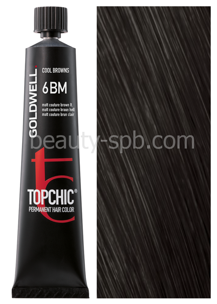 Goldwell Topchic 6BM светло-коричневый матовый 60 мл