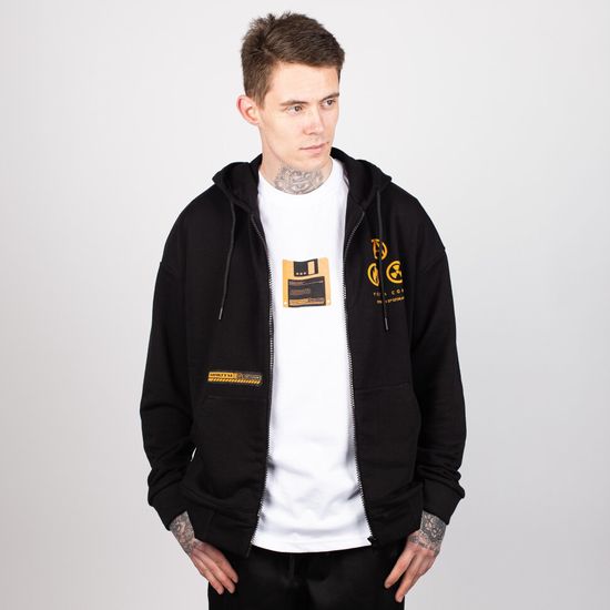 Худи на молнии ЮНОСТЬ™ Corp Death Черный