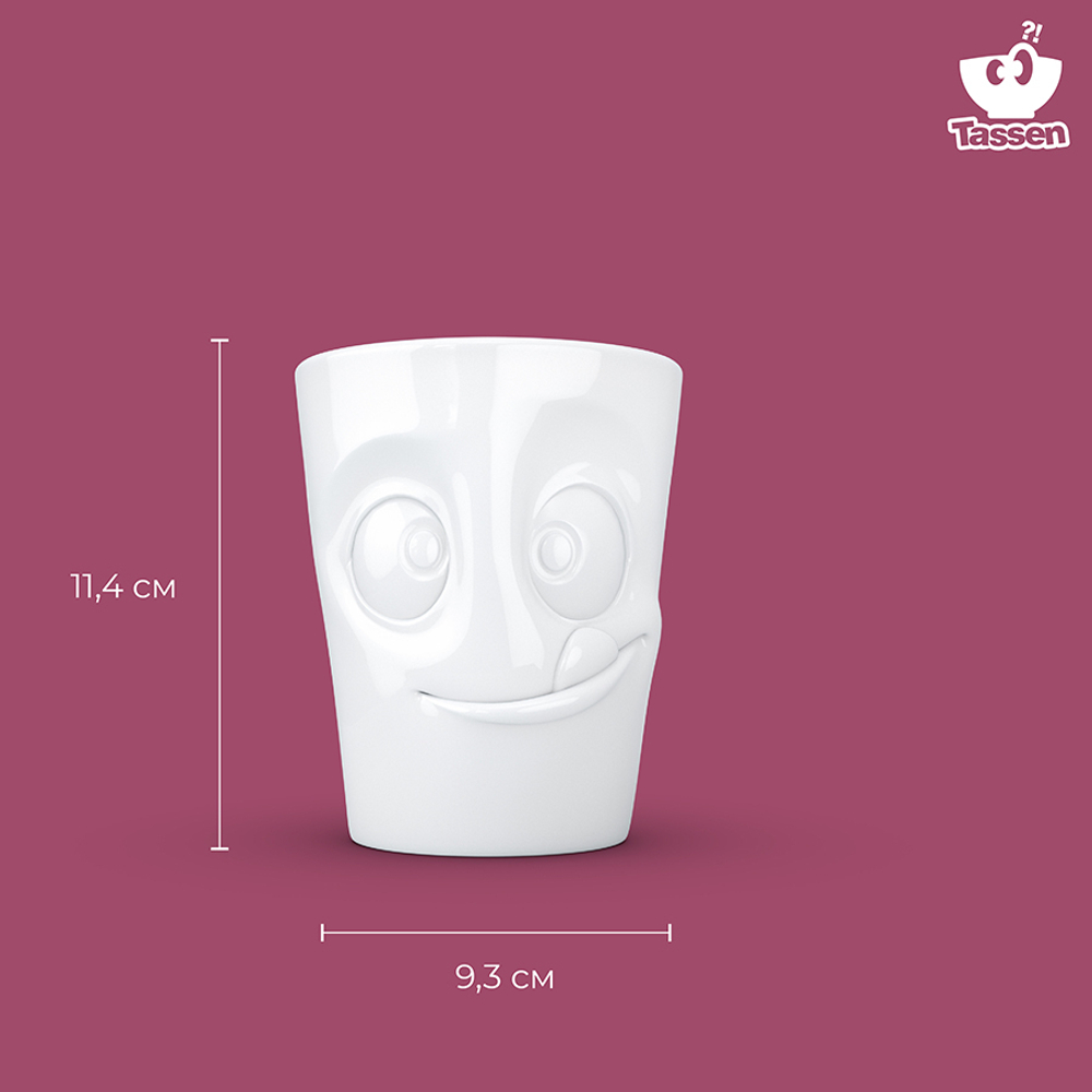 Кружка tassen tasty, 350 мл, белая