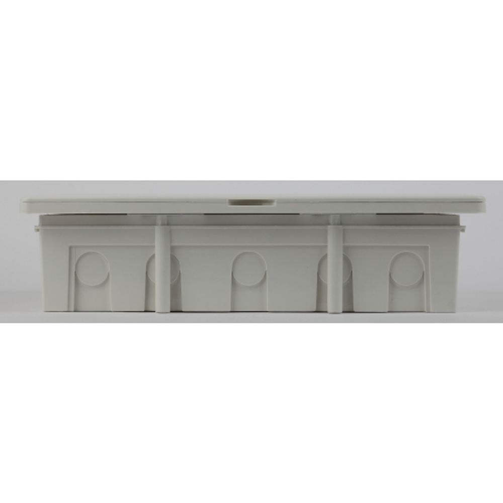 Корпус пластиковый ультратонкий ЩРВ-П-24 с белой крышкой ЭРА UNIQUE White_UBOX24 IP41 | Корпуса пластиковые