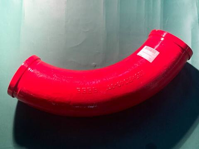 Угол бетоновода DN125*R340*90