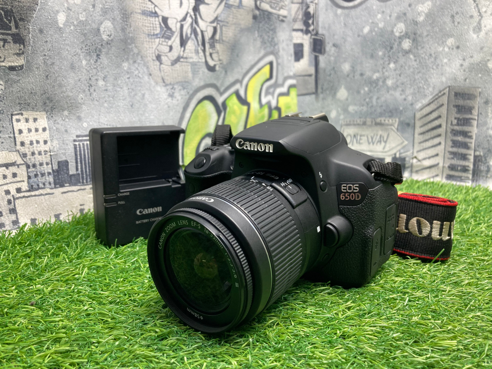 Canon 650D Kit 18-55mm lll 2.500 кадров