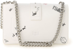 CLASSIC LOVE BAG GRAFFITI SHOULDER - white