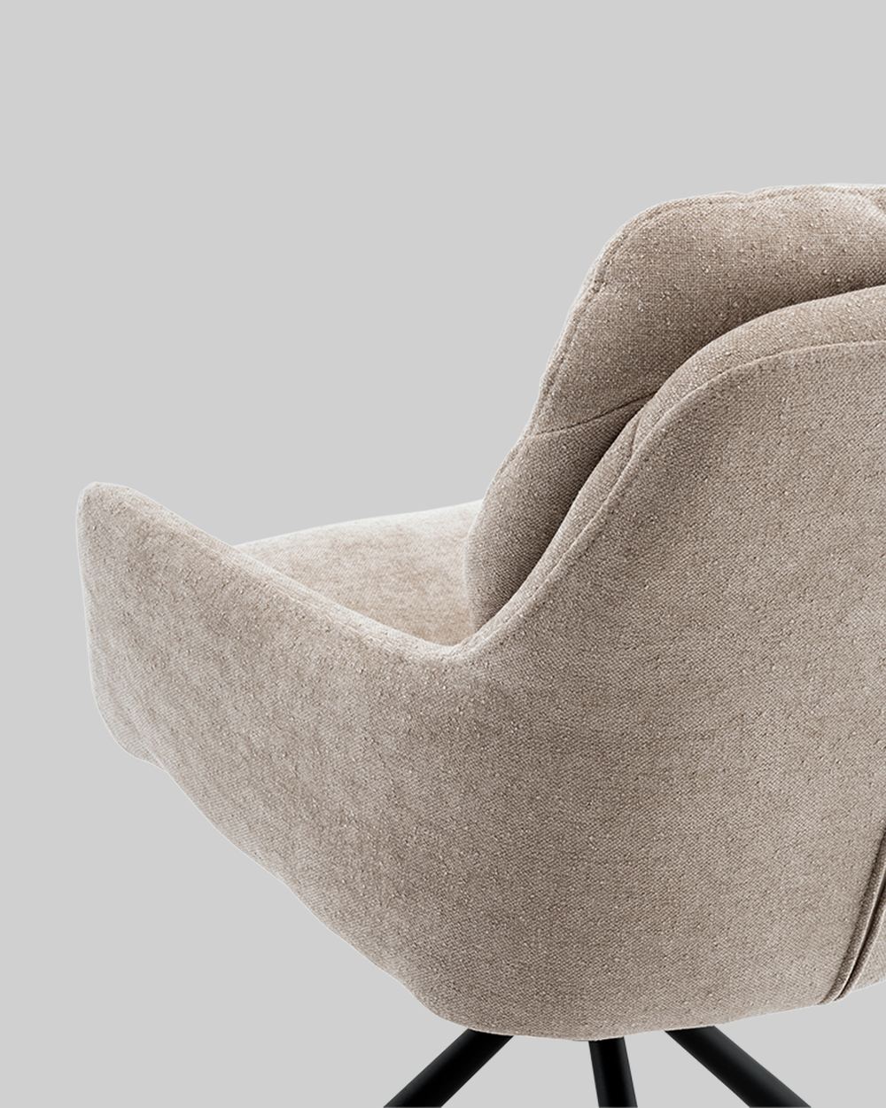 Стул Ральфио букле бежевый