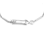 Браслет из белого золота c натуральным топазом white Артикул: 05-0754-00-201-1120
