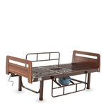 Кровать механическая Med-Mos E-49 (ЛДСП венге) с туалетным устройством и функцией «кардиокресло»