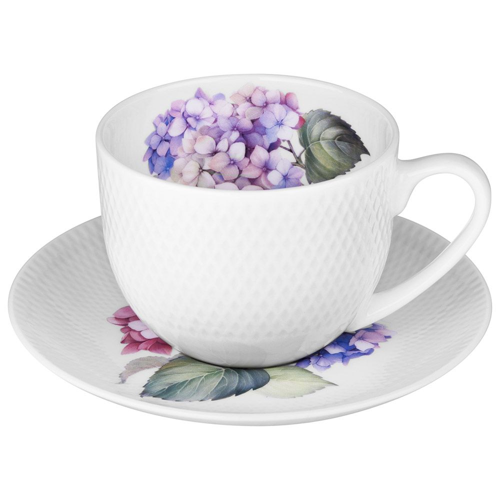 ЧАЙНЫЙ НАБОР LEFARD "HORTENSIA" НА 4 ПЕР. 8 ПР. 330 МЛ (КОР=6НАБ.)