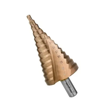 Сверло ступенчатое кобальт 4х39мм Р6М5К5 VERTEXTOOLS 5-4-39