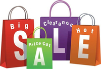 Наклейка "Sale Bags"