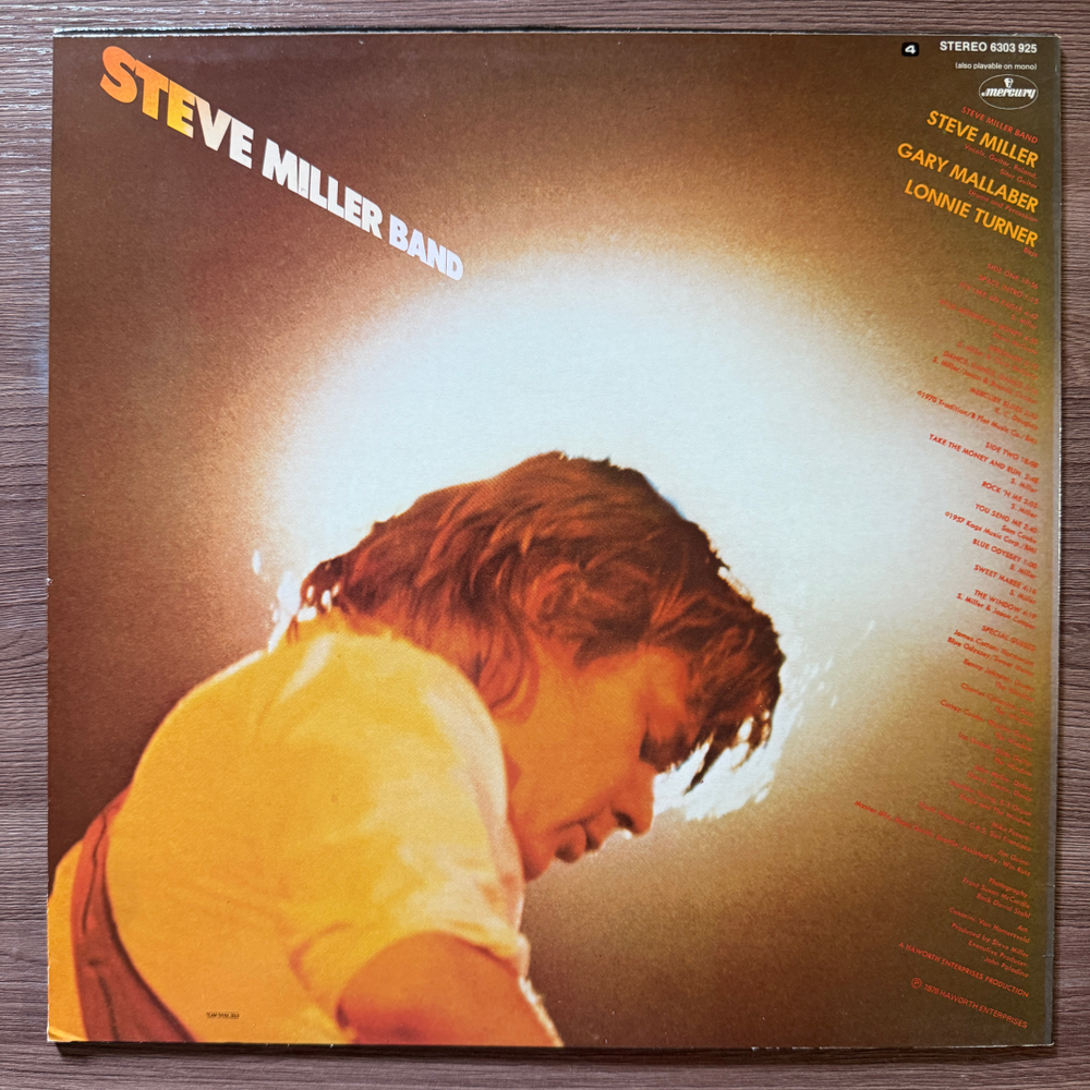 Steve Miller Band - Fly Like An Eagle (Норвегия 1976г.)