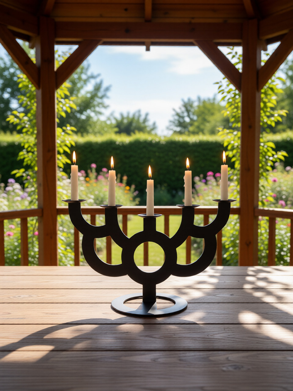 Подсвечник для свечей "Полумесяц""