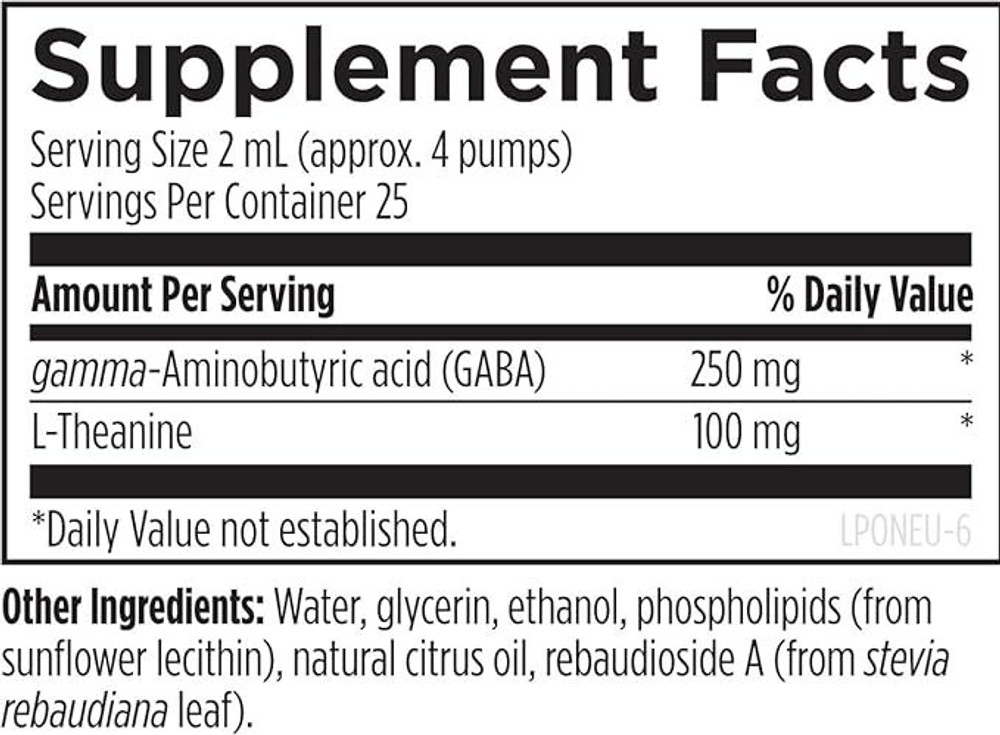 Designs for health Neurocalm liposomal 50 ml.