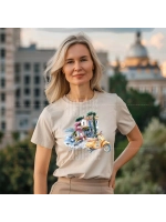 Термонаклейка на одежду, термопринт набор Мопед