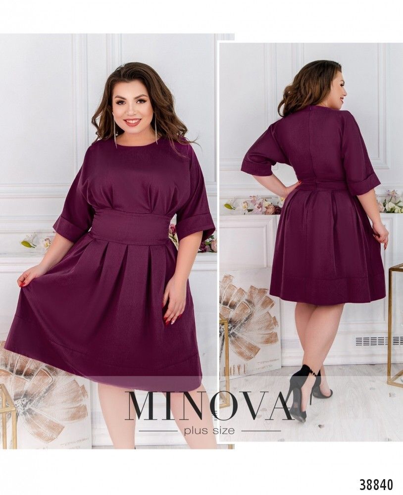 Платье 20-07Б-фуксия Minova