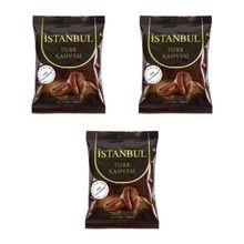 Кофе молотый "İstanbul Türk Kahvesi" премиум класса, мягкая упаковка, 100 г, 3 шт