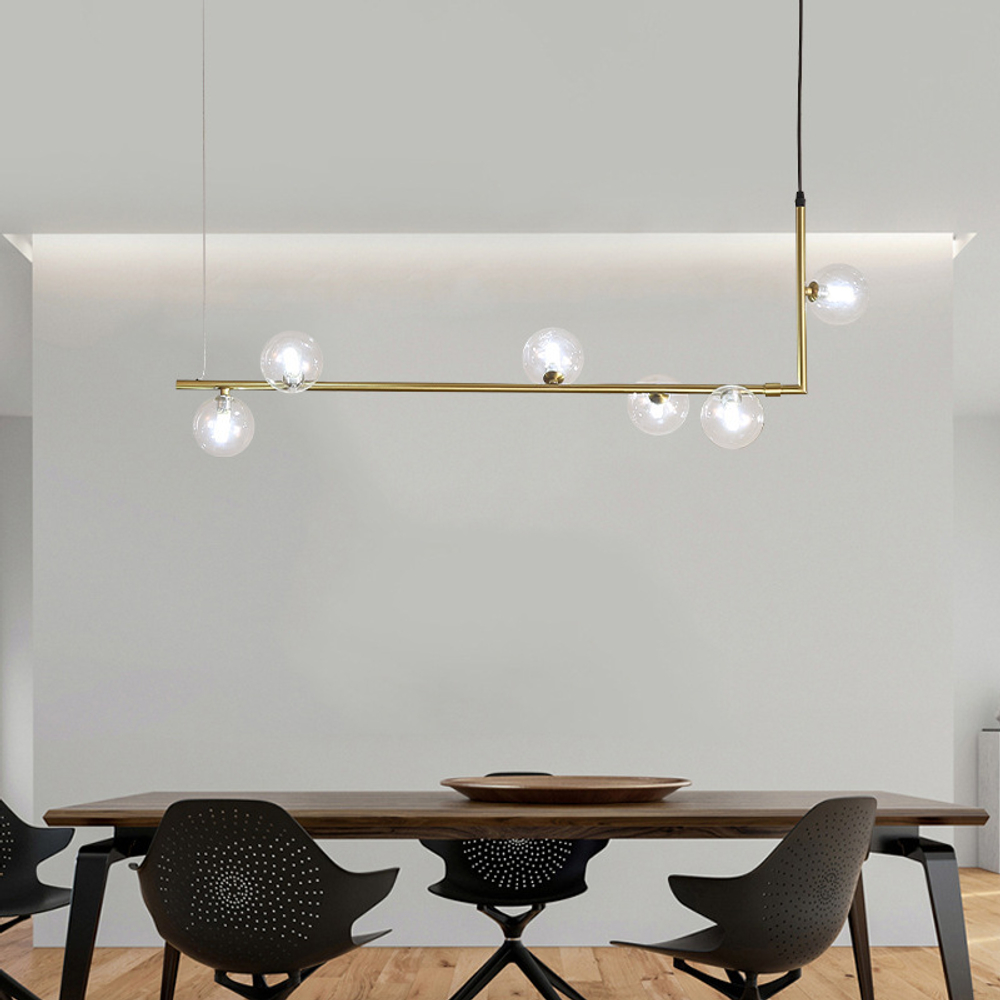 Подвесной дизайнерский светильник   (золотой)Symmes by Light Room