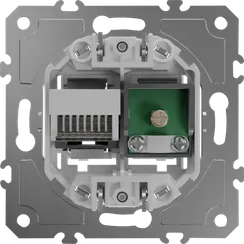 Donel D16 Механизм розетки RJ45/TV cat.5,ClassE-8/0-2400 МГц