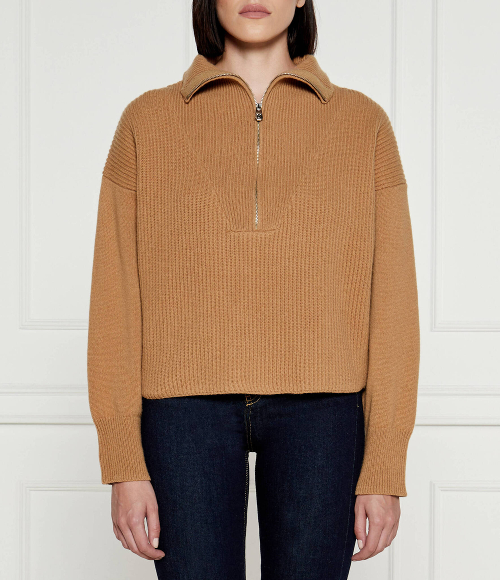 Хлопковый свитер caveau Pinko - коричневый(104061 A1CH)