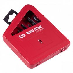 KING TONY (11310SQ) Набор экстракторов и сверл, 3-18 мм, 10 предметов