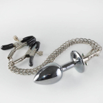 Зажимы для сосков с анальной пробкой Sitabella BDSM Accessories 020