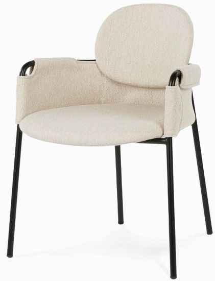 Стул Claudio Arm цвет бежевый