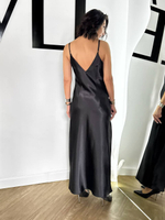 Платье комбинация "Богиня" в черном