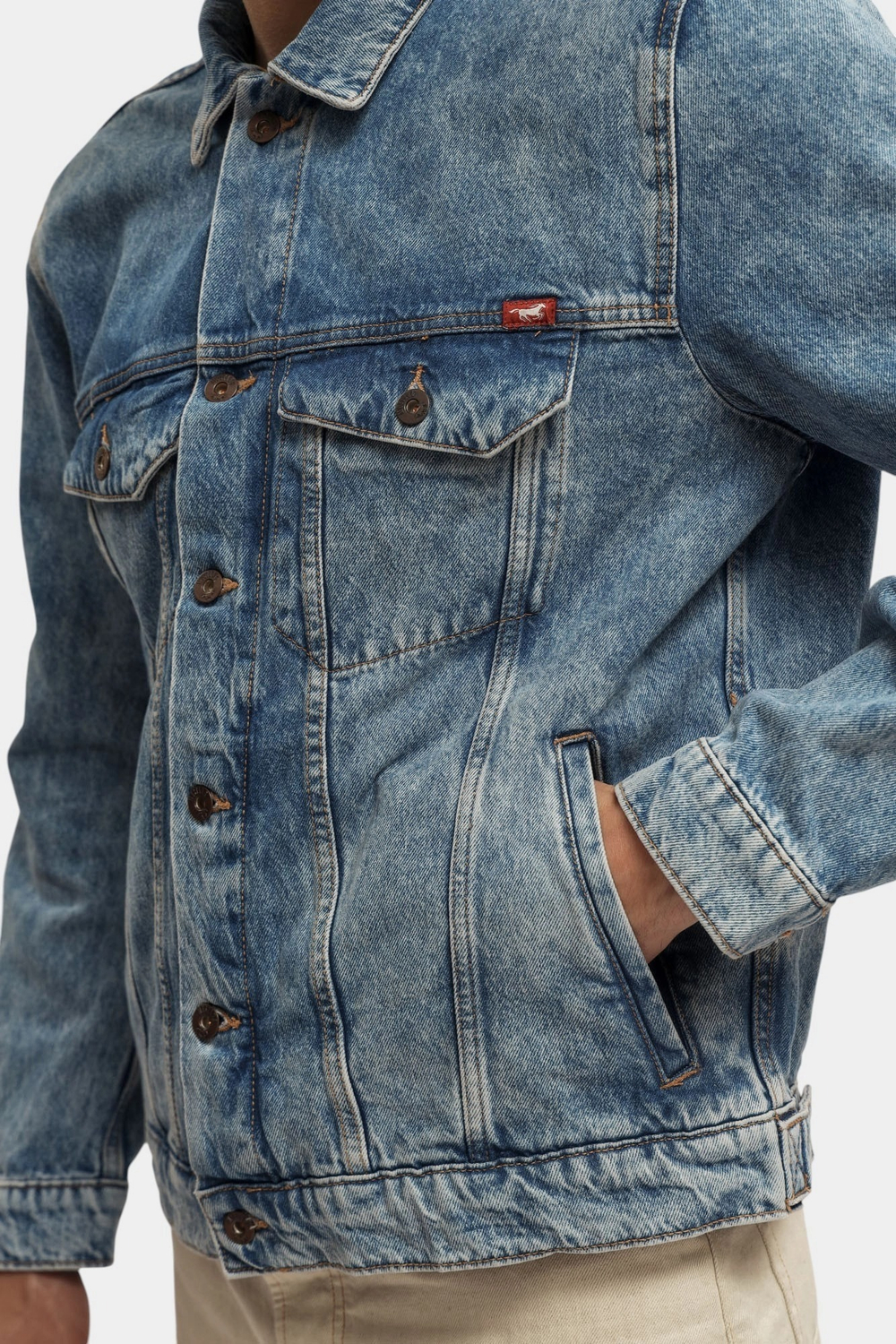 Куртка джинсовая мужская MUSTANG Dallas Jacket