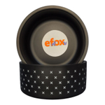 Миска "efox" для питомцев из нержавеющей стали, форма чаша