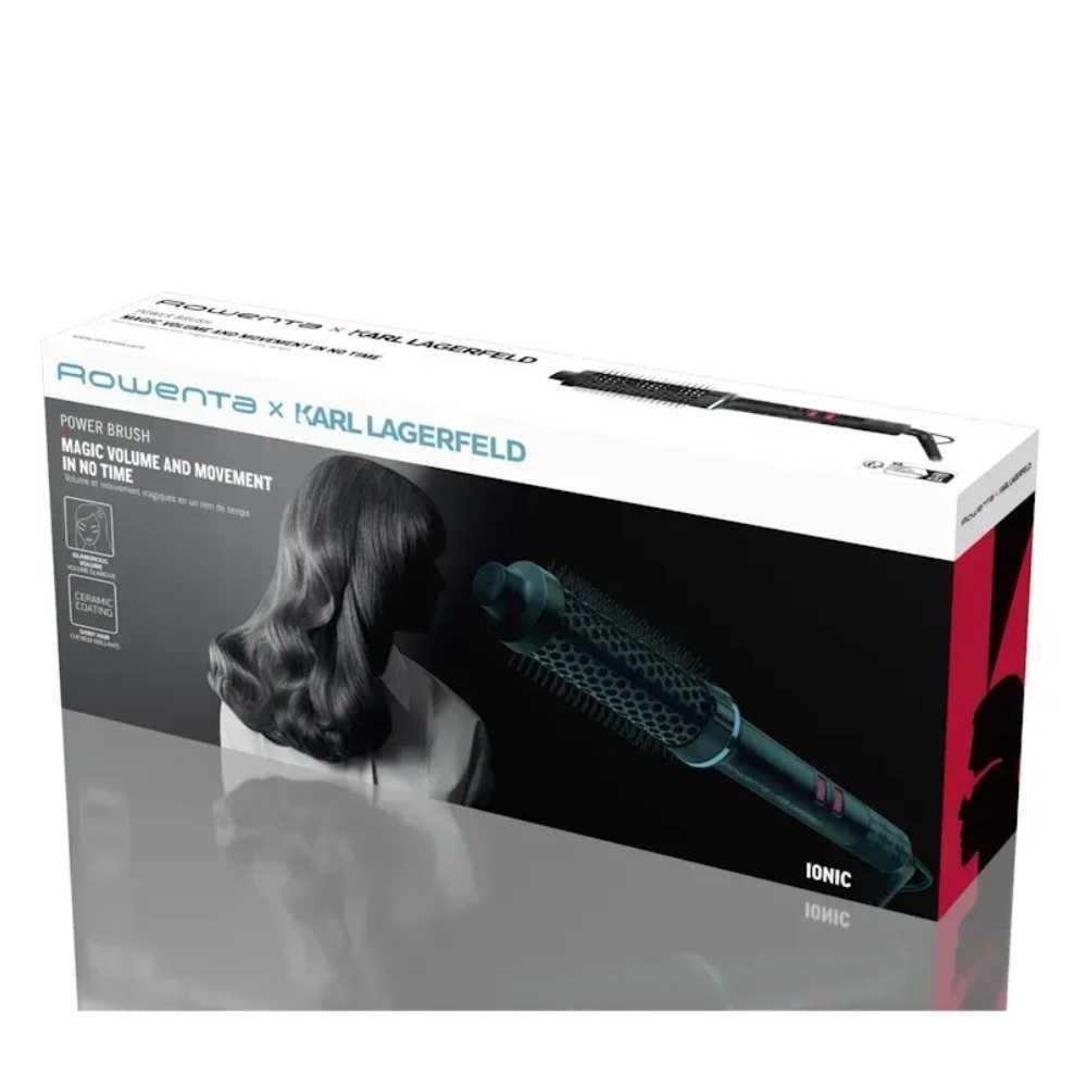 Термощетка Rowenta Karl Lagerfeld Powerbrush UB572LE0