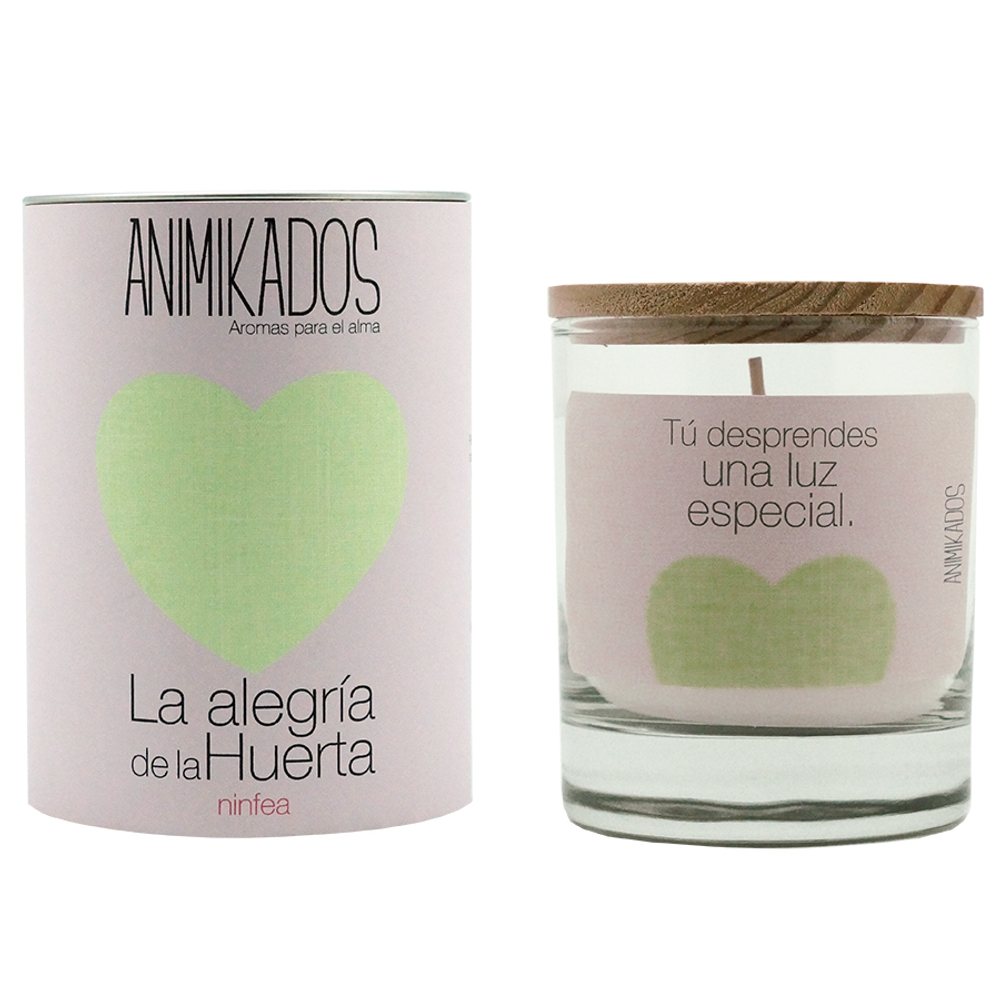 Свеча ароматическая Ambientair Animikados Lover of life Белая кувшинка