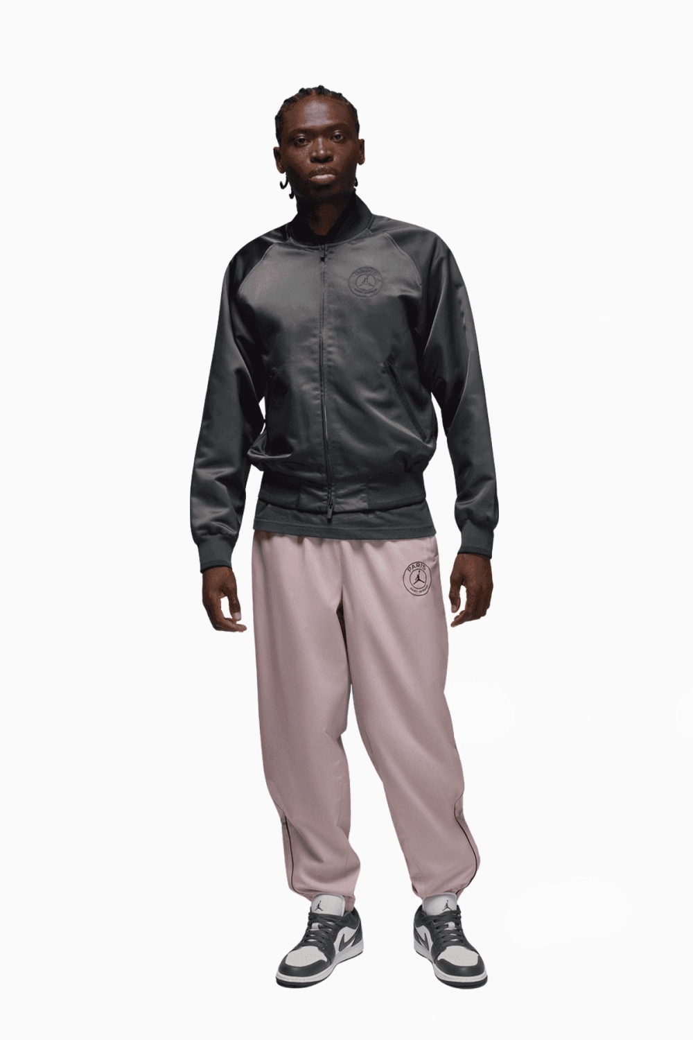 Штаны Nike PSG x Jordan 25/26 Warm Up - розовый